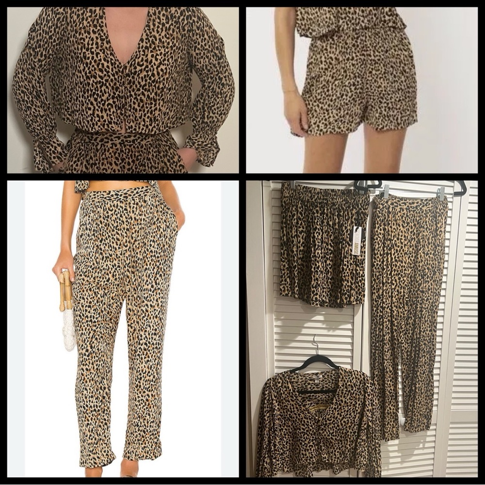AMUSE SOCIETY Leopard Outfit! (3 Pieces)